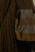 Handwoven Black Chanderi Tissue Saree